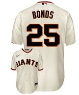 Legend Barry Bonds #25 Men's Replica 2000s Giants Jersey - All Stitched - $49.99