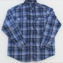 George Men&#39;s Cotton Flannel Shirt Size XL-Tall - $14.00