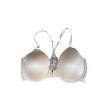 Maidenform Bra 34DD Nude Tan Lace Underwired Padded Adjustable Straps Fu... - £16.99 GBP