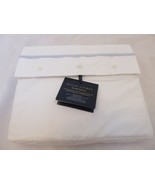Ralph Lauren Palmer Percale Cotton King flat sheet Sky blue White $200 - $114.53 CAD
