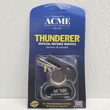 Acme Thunderer Finger Grip 477/58 Offical Referee Whistle Hockey Coach - $24.65