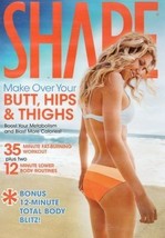 Shape Magazine Your Butt Hips &amp; Thighs Exercise Dvd New Lisa Wheeler Workout - £6.16 GBP