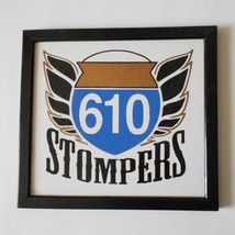 New Orleans 610 Stompers Wood Plaque Mardi Gras Parade Marchers 2013 - £25.61 GBP