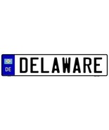 Delaware Novelty Metal European License Plate - £17.54 GBP