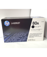 GENUINE HP 80A Black LaserJet Toner Cartridge CF280A NEW SEALED Free Ship! - €74,92 EUR
