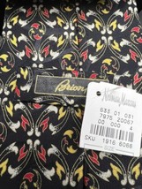 Brioni NWT $240 Mens Yellow &amp; Red 100% Silk Tie Made in Italy - £86.84 GBP