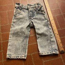 Vintage 80s Arancione Scheda Piccolo Levi ’S Bambino Misura 6-12 Mesi Jeans - $88.11