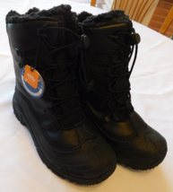 Columbia Hiking Boots Omni-Heat Waterproof Breathable Size 5 Black Faux Fur NWT - £79.12 GBP