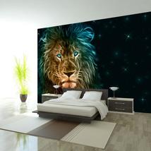 Tiptophomedecor Peel and Stick Animal Wallpaper Wall Mural - Abstract Lion With  - £47.94 GBP+
