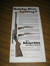 1960 Print Ad Marlin Model 101 &amp; Model 81-C .22 Rifles New Haven,CT - £9.29 GBP