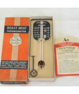 Roast Meat Poultry Thermometer Made In Springfield Ohio Vintage NOS - $12.73