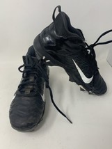 Nike Alpha Menace Shark 2 BV0150 001 Football Cleats 4.5Y Black Youth Bo... - $24.45