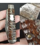 rare antique pocket knife CHALLENGE CC Bridgeport Conn. 1891-1928 beauti... - $3,504.14 MXN