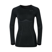 Odlo Women&#39;s Evolution Light Crew Neck Long Sleeve Seamless Light Shirt ... - $96.76 CAD