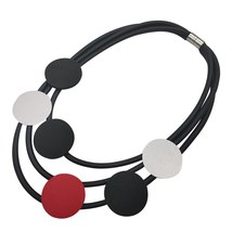 YD&amp;YDBZ Red, Black, Round, Short Necklaces, Women&#39;s Jewellery, Role-Playing Part - £13.48 GBP