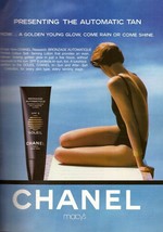 1990 Chanel Macy&#39;s Cosmetics Makeup Retro Print Ad Vintage Advertisement... - $7.41