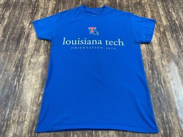 Louisiana Tech University Orientation Men’s Blue T-Shirt - Small - £2.61 GBP