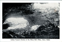 Indian Tunnel Craters of the Moon National Monument Arco Idaho Postcard - £4.12 GBP