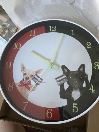 Primary image for Chihuahua And French Bulldog Wall Clock