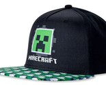 MINECRAFT CREEPER MOJANG Boys/Youth Baseball Cap Snapback Gamer Hat NWT ... - $17.17