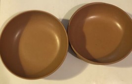 Vintage Llinoers Brown Bowls Lot Of 4 ODS1 - $12.86