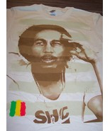 BOB MARLEY FLAG STRIPES T-Shirt YOUTH LARGE NEW - $25.05 CAD