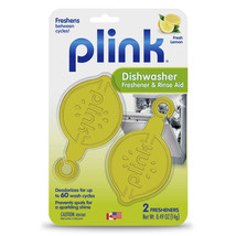 3pks Lemon Fresh Dishwasher Freshener &amp; Rinse Aid - 2 Count/pack - £31.10 GBP