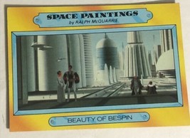 Vintage Star Wars Empire Strikes Back Trading Card #337 Beauty Of Bespin - $1.98