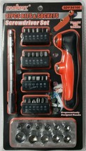 HORUSDY PROFESSIONAL TOOLS 1 Screwdriver &amp; 1 Extension 25 Bits 11 Socket... - $17.81