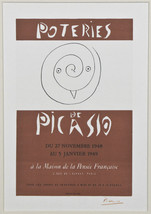 &quot;Poteries De Picasso&quot; by Picasso Signed Lithograph 10&quot;x7&quot; - £1,467.99 GBP