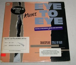 Eye To Eye Shakespeare Stole My Baby Promo Record Lp Kuni University Northern Ia - £12.65 GBP