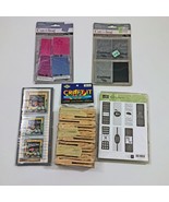 Set of 5 Crafting Stamps &amp; Craft It Wood Clothspins &amp; Magnetic Teachers ... - $241.08 MXN