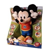 Disney Junior Mickey Mouse Head To Toes Dance &amp; Sing Lights &amp; Sounds 2 Modes 3+ - £29.57 GBP