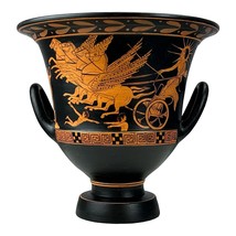 Helius the Sun and Star Gods Krater Vase Ancient Greek Pottery Ceramic Museum - $237.06