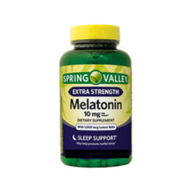 Melatonin Spring Valley - American High quality. 10mg, 240 Tablets - $56.40