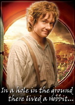 The Hobbit Bilbo Baggins Photo Image Refrigerator Magnet Lord of the Rin... - $3.99