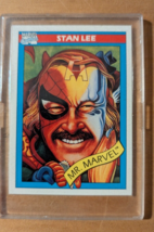 1990 Marvel Universe Series 1 STAN LEE #161 MR. MARVEL Card  Near Mint or Better - $16.59