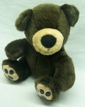The Petting Zoo CUTE BROWN TEDDY BEAR 7&quot; Plush STUFFED ANIMAL Toy - £12.06 GBP