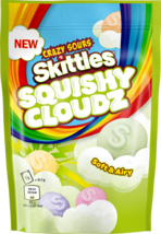 18 Bags of Skittles Squishy Cloudz Crazy Sours Candy 94g Each - From U.K - £52.75 GBP