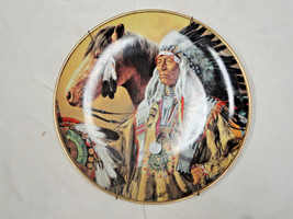 Pride of the Sioux collector plate by Paul Calle   Franklin Mint - $17.29