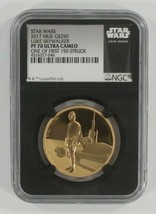 Star Wars Luke Skywalker 1 ML Doré et Argent Kit NGC PF70 Ultra Camée * / - $6,054.35