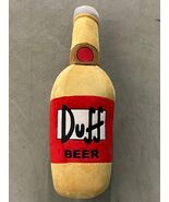 Universal Studios 30" The Simpson's Duff Beer Bottle Plush *Pre-Owned/No... - $54.99