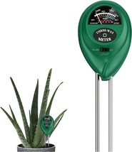 Soil Moisture Meter, 3 in 1 Soil Ph Meter/Sunlihgt/Plant Moisture Meter - £10.65 GBP