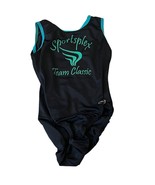 Garland Activewear Sportsplex Team Classic Leotard AS Black &amp; Blue - $181.91 MXN