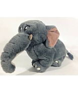 Shep Elephant Disney&#39;s George of the Jungle RARE Dark Grey Bean Bag Plush - $59.95