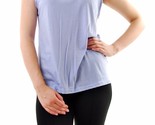 SUNDRY Womens T-Shirt Sleeveless Round Neck Comfortable Purple Size Size S - $36.43