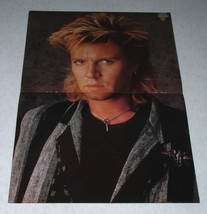 Duran Duran BOP Magazine Centerfold Photo Vintage 1985 Simon Le Bon - $24.99