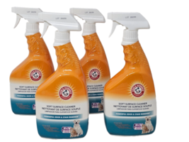 Arm &amp; Hammer PET Fresh Soft Surface Carpet/Upholstery Stain Cleaner Case 4/32oz - £47.09 GBP