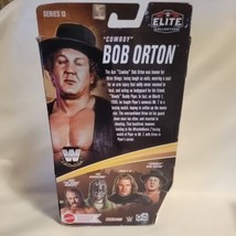 WWE Legends Elite Collection Bob Orton &quot;Cowboy&quot; Series 13 Wrestling Figure - £14.38 GBP