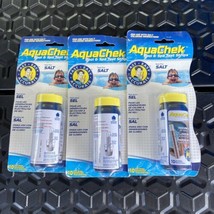 AquaCheck Pool and Spa Test Strips For Salt Made in USA 10 Count Per Pac... - $18.70